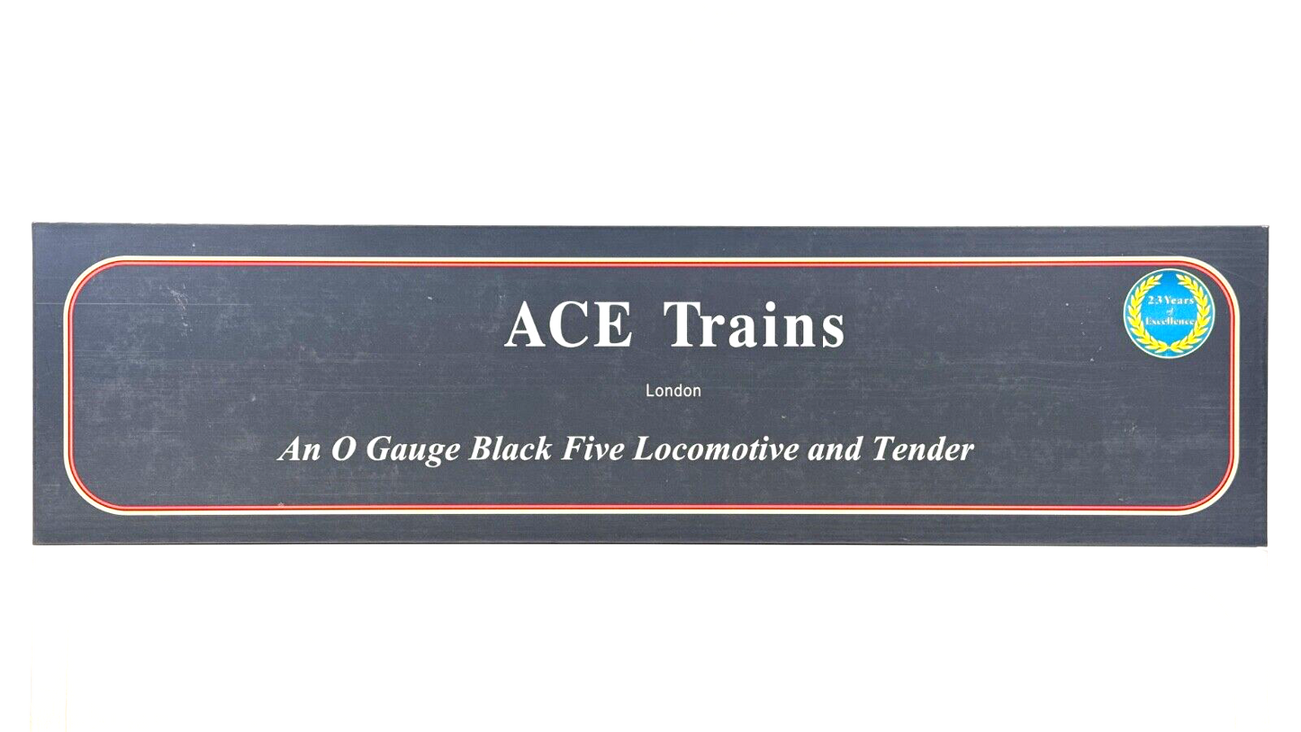 ACE TRAINS O GAUGE BR BLACK FIVE 5MT LOCOMOTIVE 45154 "LANARKSHIRE YEOMANRY"