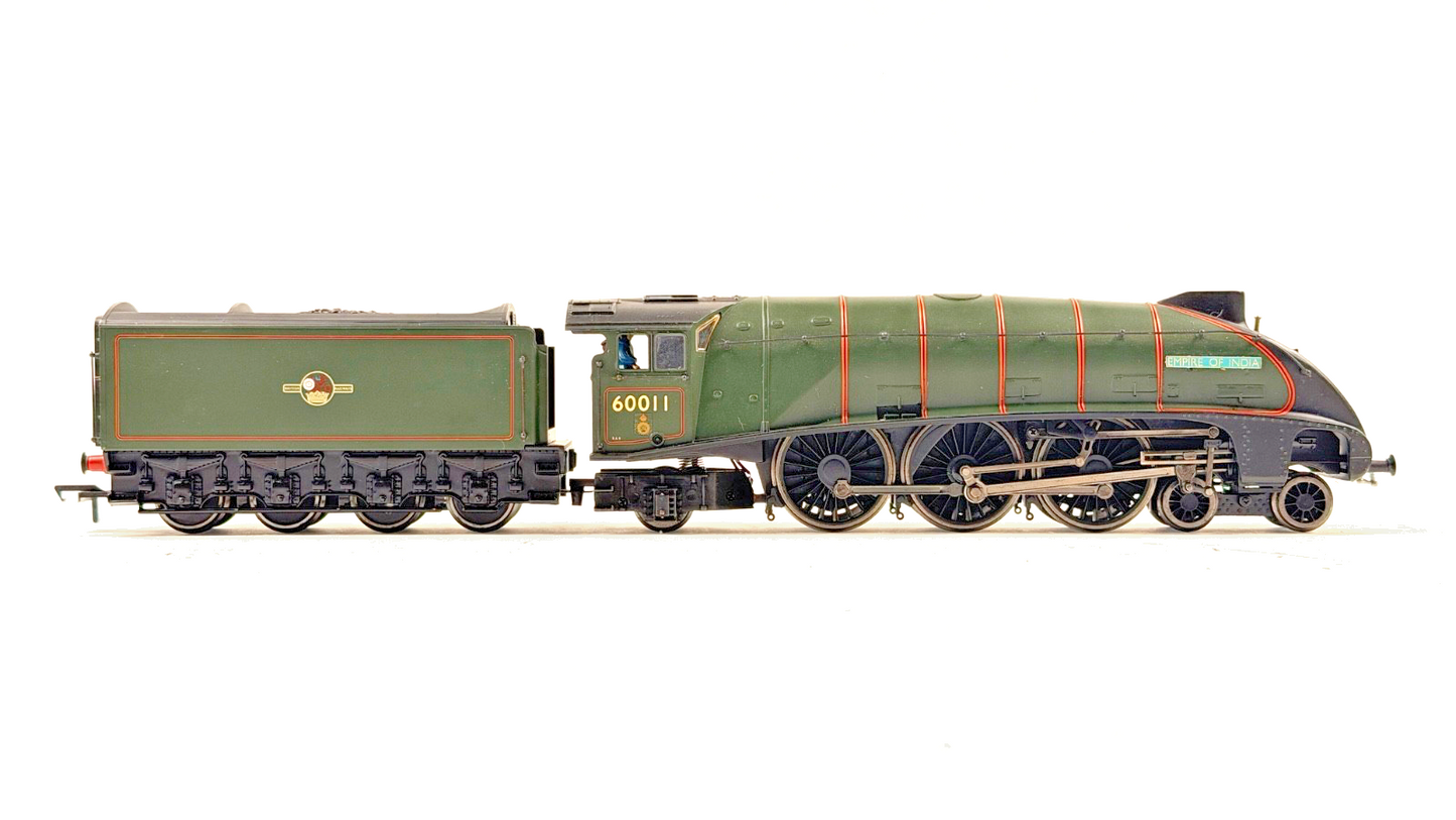 BACHMANN 00 GAUGE - BR GREEN 4-6-2 CLASS A4 EMPIRE OF INDIA 60011 BOXED